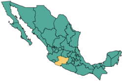 Map of Morelia