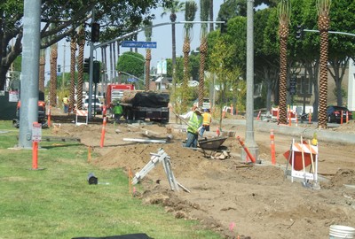 03. Digging up side of the street