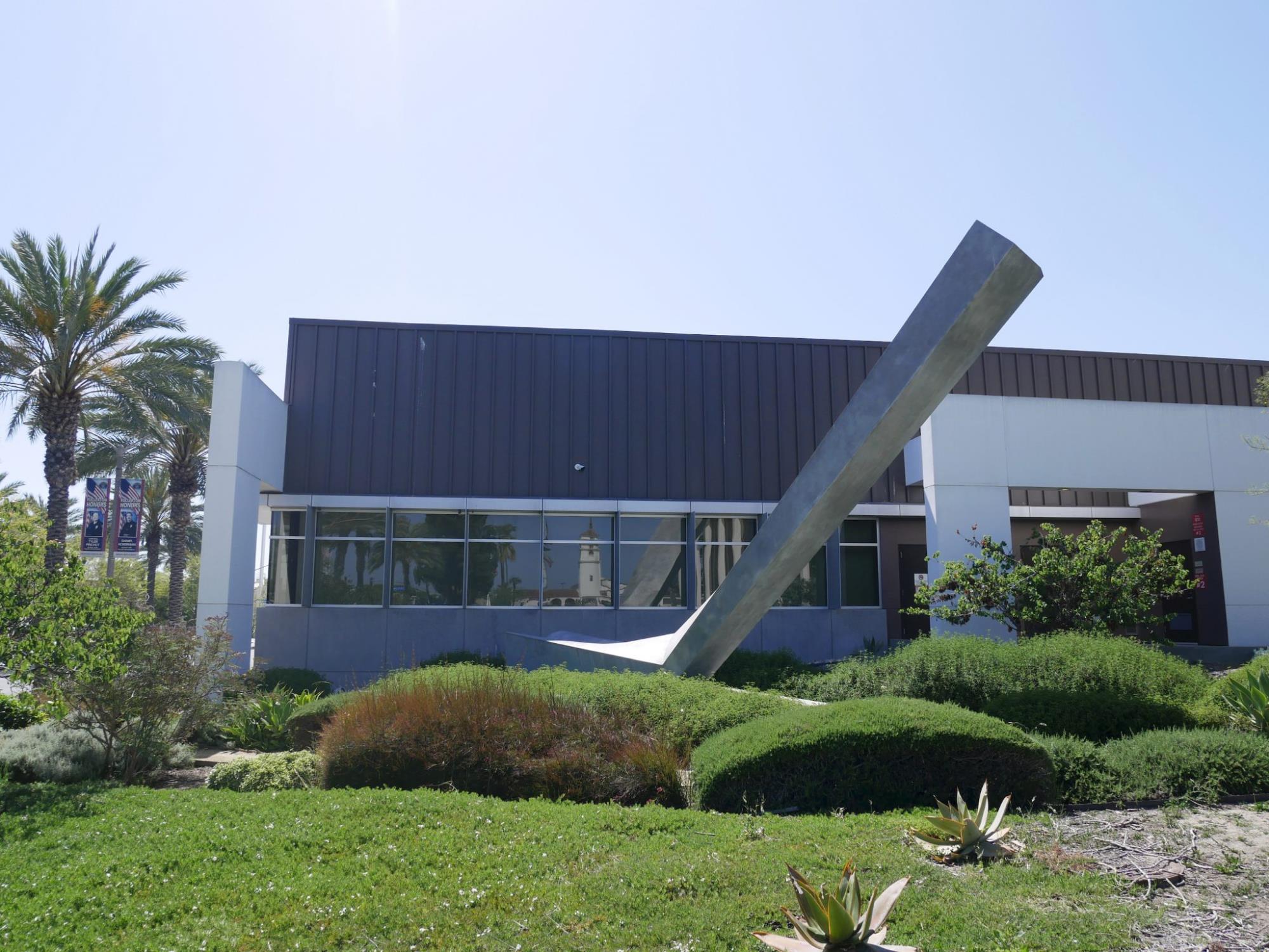 “Flight” by Aldo Casanova at the Fullerton Public Library.