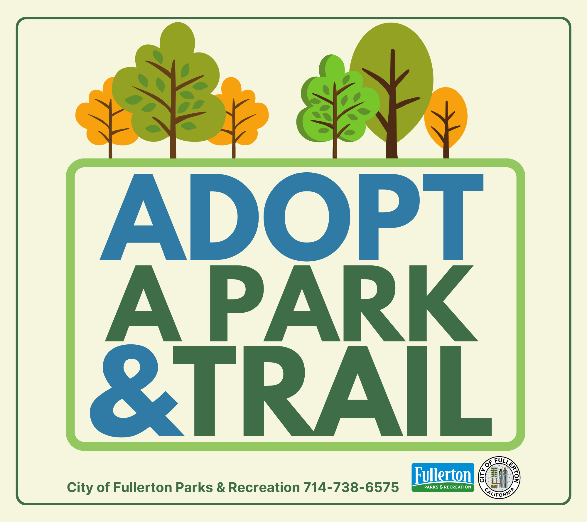 Adopt A Park & Trail