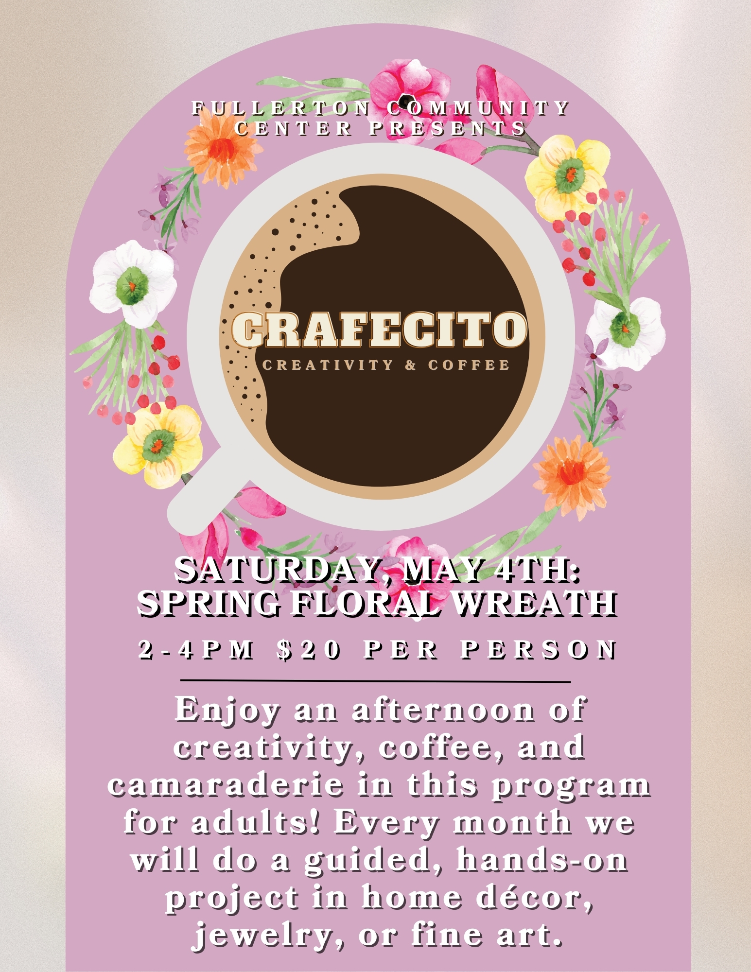 Crafecito Flyer