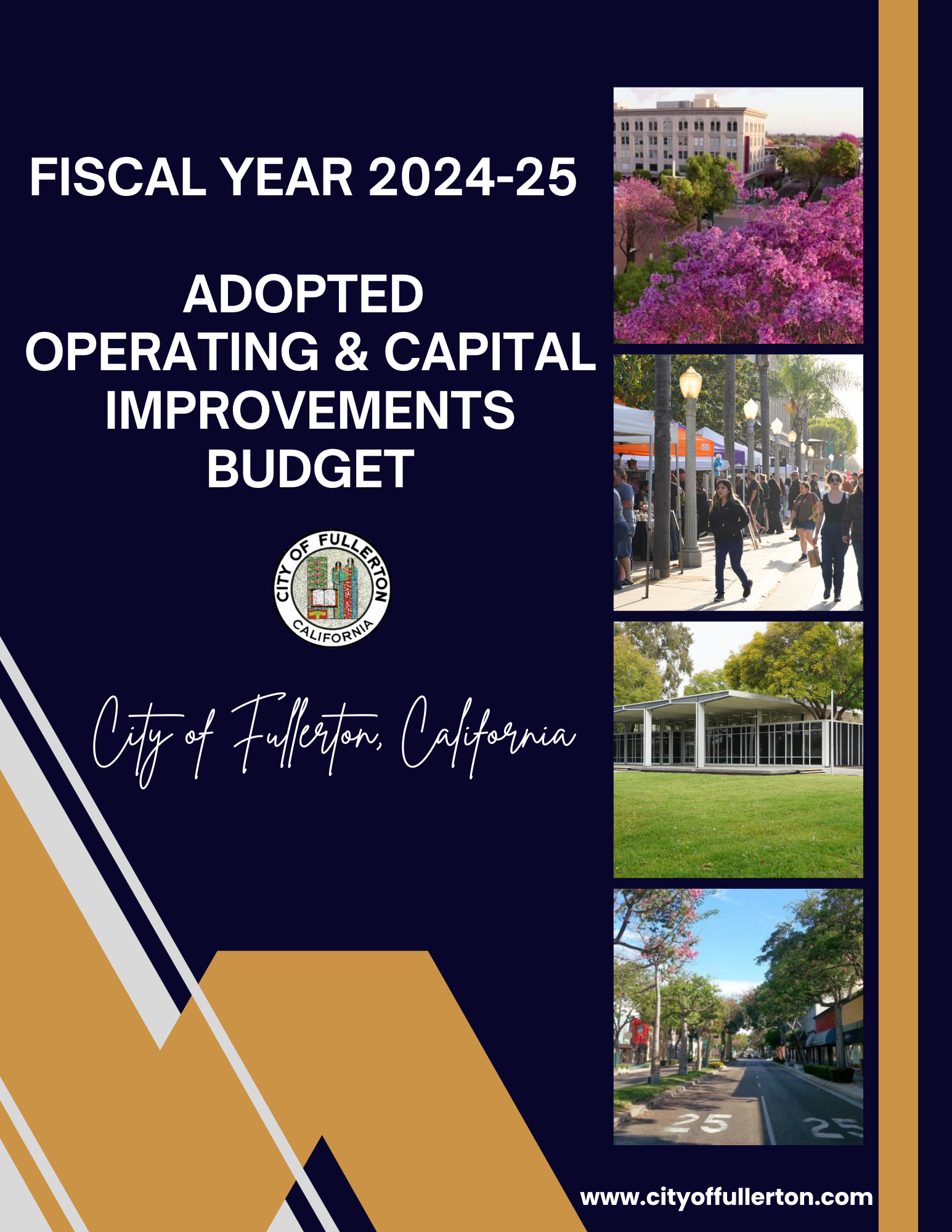 FY24-25 Budget Cover