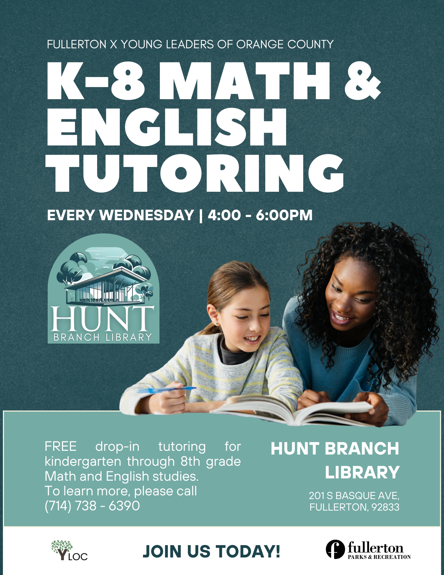 Hunt Tutoring YLOC