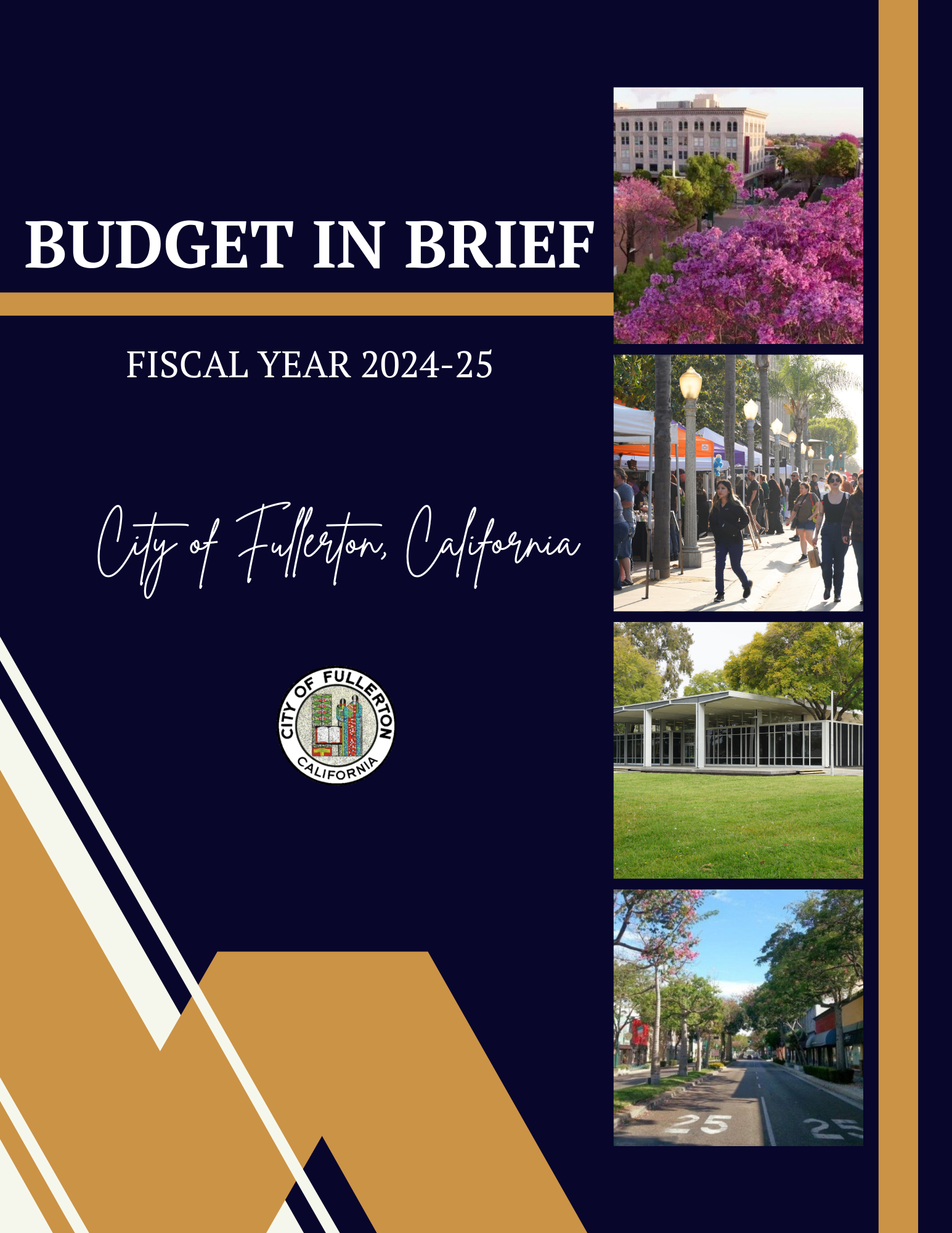 FY24-25 Budget in Brief Cover