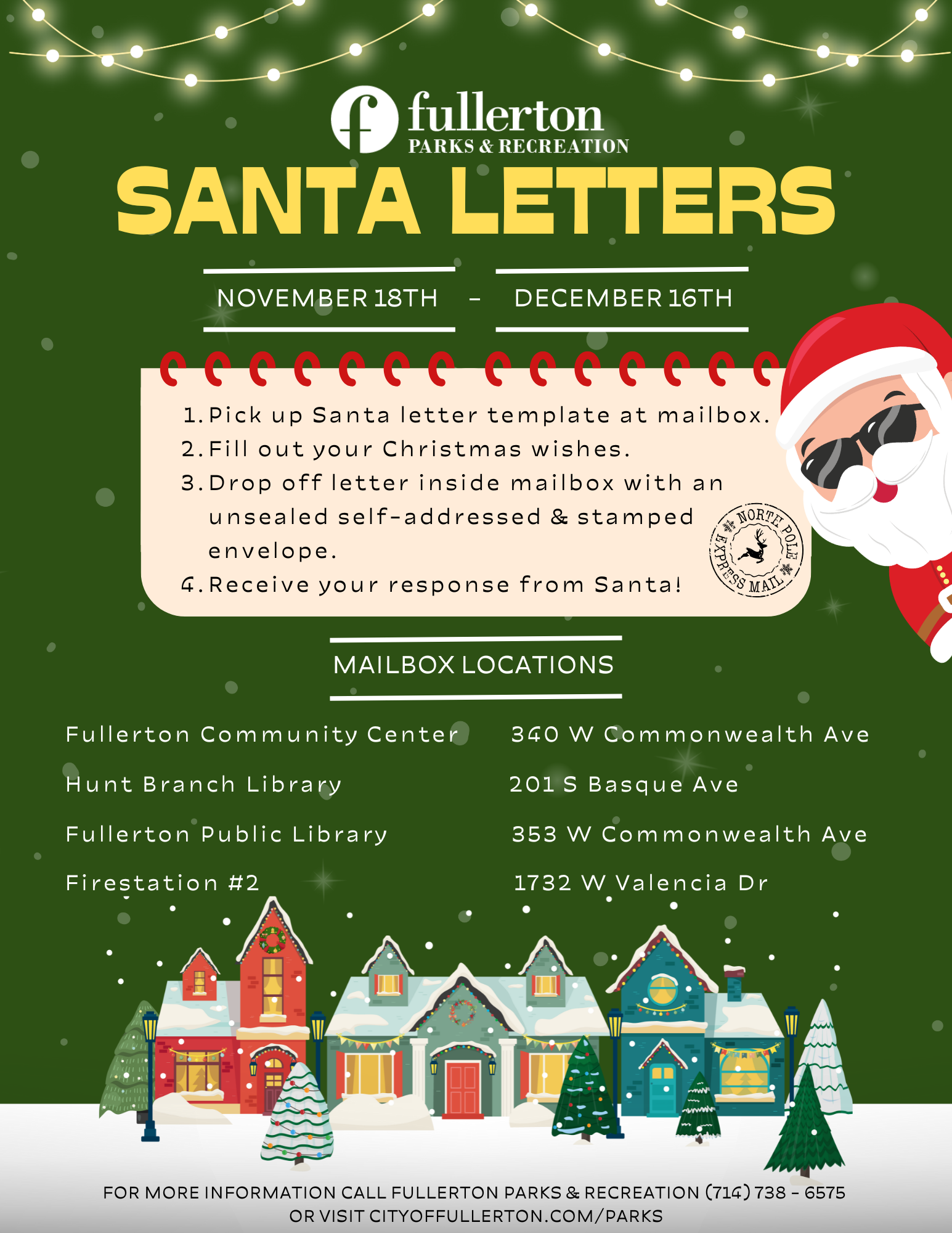 Santa Letter Promo Flier 8.5x11